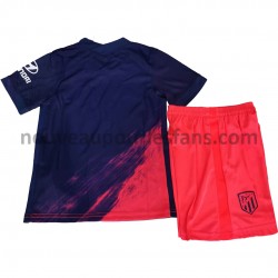 Maillot Atlético Madrid Enfant Tenue Extérieur 2021-2022 Manche Courte