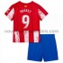 Maillot Atlético Madrid Luis Suárez 9 Enfant Tenue Domicile 2021-2022 Manche Courte