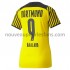 Maillot Borussia Dortmund Erling Haaland 9 Femme Tenue Domicile 2021-2022 Manche Courte