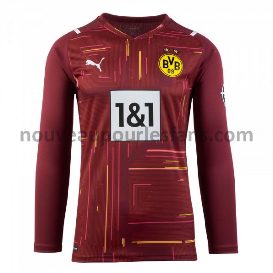 Maillot Borussia Dortmund Gardien M001 2021-2022 Manche Longue