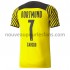 Maillot Borussia Dortmund Jadon Sancho 7 Tenue Domicile 2021-2022 Manche Courte
