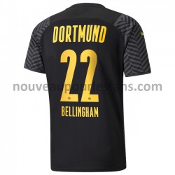 Maillot Borussia Dortmund Jude Bellingham 22 Tenue Extérieur 2021-2022 Manche Courte