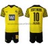 Maillot Borussia Dortmund Thorgan Hazard 10 Enfant Tenue Domicile 2021-2022 Manche Courte