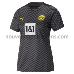 Maillot Borussia Dortmund Femme Tenue Extérieur 2021-2022 Manche Courte