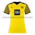 Maillot Borussia Dortmund Femme Tenue Domicile 2021-2022 Manche Courte