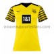 Maillot Borussia Dortmund Femme Tenue Domicile 2021-2022 Manche Courte
