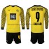 Maillot Borussia Dortmund Haaland 9 Enfant Tenue Domicile 2021-2022 Manche Longue