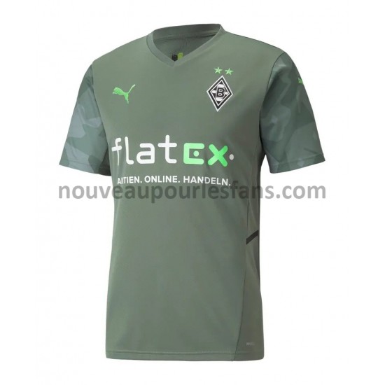 Maillot Borussia Mönchengladbach Tenue Extérieur 2021-2022 Manche Courte