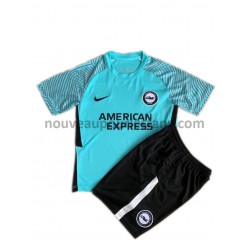 Maillot Brighton & Hove Albion Enfant Tenue Extérieur 2021-2022 Manche Courte