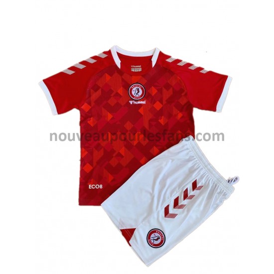 Maillot Bristol City Enfant Tenue Domicile 2021-2022 Manche Courte