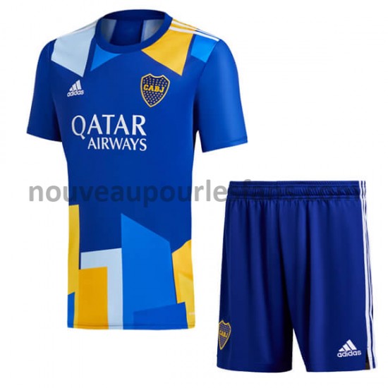 Maillot CA Boca Juniors Enfant Tenue 3ème 2021-2022 Manche Courte