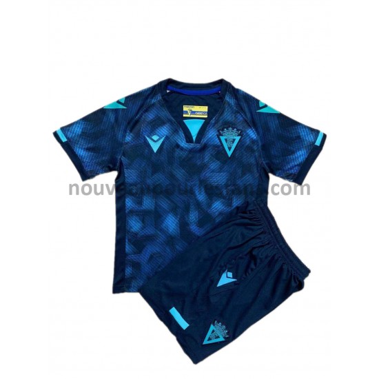 Maillot Cádiz CF Enfant Tenue Extérieur 2021-2022 Manche Courte