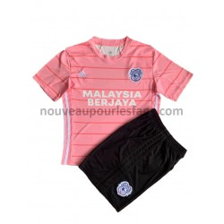 Maillot Cardiff City Enfant Tenue Extérieur 2021-2022 Manche Courte