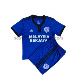 Maillot Cardiff City Enfant Tenue Domicile 2021-2022 Manche Courte
