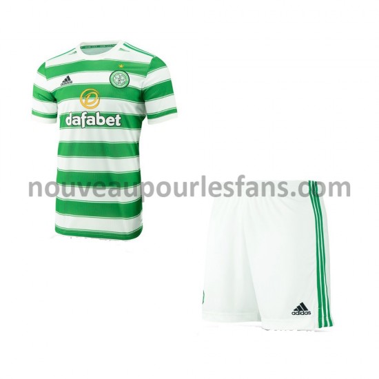 Maillot Celtic Enfant Tenue Domicile 2021-2022 Manche Courte