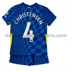 Maillot Chelsea Andreas Christensen 4 Enfant Tenue Domicile 2021-2022 Manche Courte