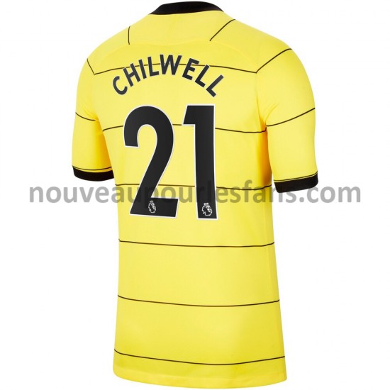 Maillot Chelsea Ben Chilwell 21 Tenue Extérieur 2021-2022 Manche Courte