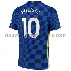 Maillot Chelsea Christian Pulisic 10 Tenue Domicile 2021-2022 Manche Courte