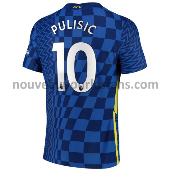 Maillot Chelsea Christian Pulisic 10 Tenue Domicile 2021-2022 Manche Courte