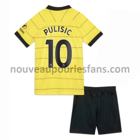 Maillot Chelsea Christian Pulisic 10 Enfant Tenue Extérieur 2021-2022 Manche Courte