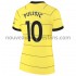 Maillot Chelsea Christian Pulisic 10 Femme Tenue Extérieur 2021-2022 Manche Courte