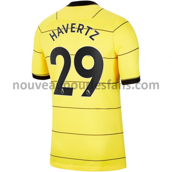 Maillot Chelsea Kai Havertz 29 Tenue Extérieur 2021-2022 Manche Courte