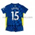 Maillot Chelsea Kurt Zouma 15 Enfant Tenue Domicile 2021-2022 Manche Courte