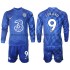 Maillot Chelsea LUKAKU 9 Enfant Tenue Domicile 2021-2022 Manche Longue