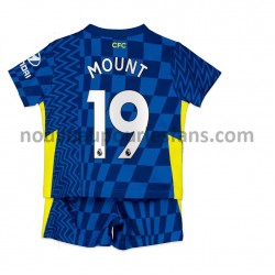 Maillot Chelsea Mason Mount 19 Enfant Tenue Domicile 2021-2022 Manche Courte