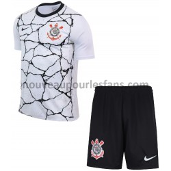 Maillot Corinthians Enfant Tenue Domicile 2021-2022 Manche Courte