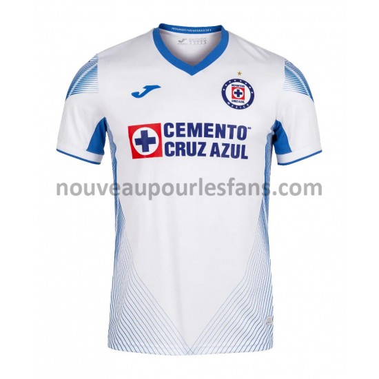 Maillot Cruz Azul Tenue Extérieur 2021-2022 Manche Courte