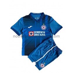 Maillot Cruz Azul Enfant Tenue Domicile 2021-2022 Manche Courte