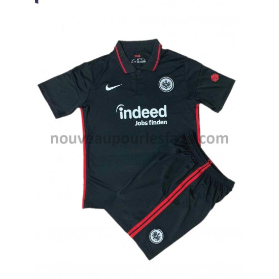 Maillot Eintracht Frankfurt Enfant Tenue Domicile 2021-2022 Manche Courte