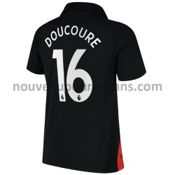 Maillot Everton Abdoulaye Doucoure 16 Tenue Extérieur 2021-2022 Manche Courte