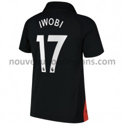 Maillot Everton Alex Iwobi 17 Tenue Extérieur 2021-2022 Manche Courte
