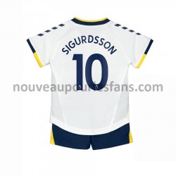 Maillot Everton Gylfi Sigurosson 10 Enfant Tenue 3ème 2021-2022 Manche Courte