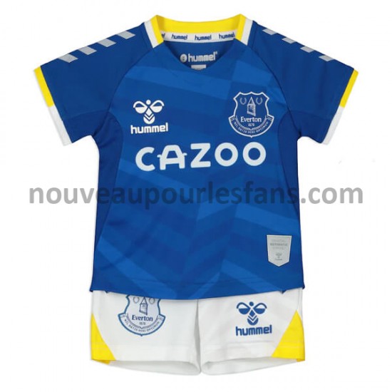 Maillot Everton Enfant Tenue Domicile 2021-2022 Manche Courte