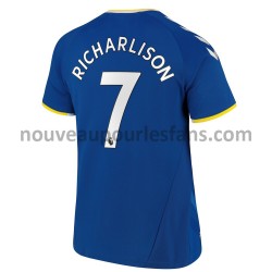 Maillot Everton Richarlison 7 Tenue Domicile 2021-2022 Manche Courte