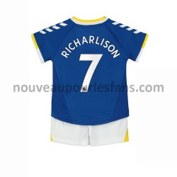 Maillot Everton Richarlison 7 Enfant Tenue Domicile 2021-2022 Manche Courte