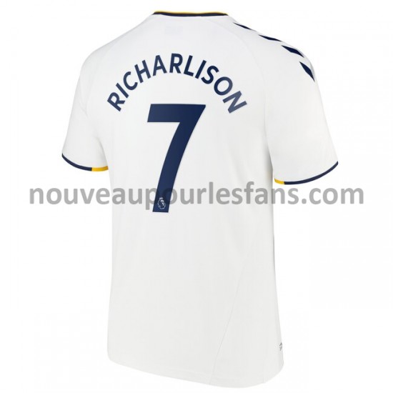 Maillot Everton Richarlison Andrade 7 Tenue 3ème 2021-2022 Manche Courte