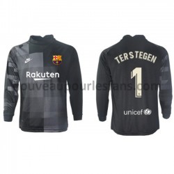 Maillot FC Barcelone Gardien Ter Stegen 1 Tenue Extérieur 2021-2022 Manche Longue