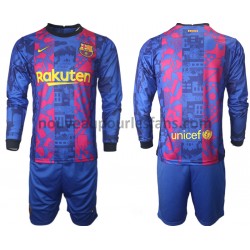 Maillot FC Barcelone Enfant Tenue 3ème 2021-2022 Manche Longue