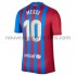 Maillot FC Barcelone Lionel Messi 10 Tenue Domicile 2021-2022 Manche Courte