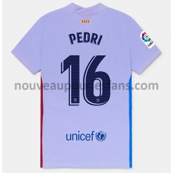Maillot FC Barcelone Pedri 16 Tenue Extérieur 2021-2022 Manche Courte