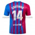 Maillot FC Barcelone Philippe Coutinho 14 Tenue Domicile 2021-2022 Manche Courte