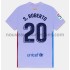 Maillot FC Barcelone Sergi Roberto 20 Tenue Extérieur 2021-2022 Manche Courte