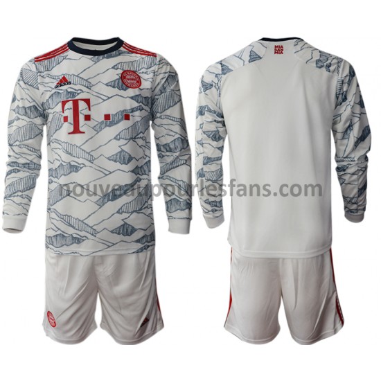 Maillot Bayern Munich Enfant Tenue 3ème 2021-2022 Manche Longue