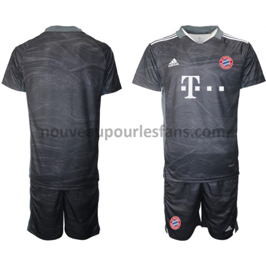 Maillot Bayern Munich Gardien Enfant Tenue Extérieur 2021-2022 Manche Courte