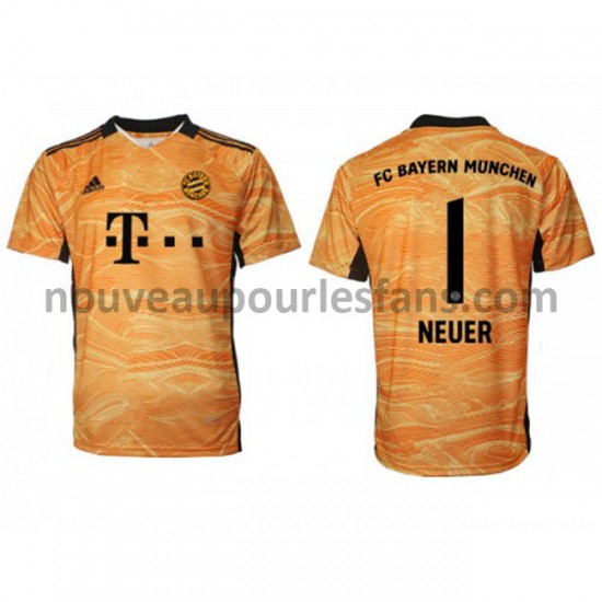 Maillot Bayern Munich Gardien Manuel Neuer 1 Tenue Domicile 2021-2022 Manche Courte