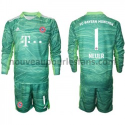 Maillot Bayern Munich Gardien Manuel Neuer 1 Enfant Tenue 3ème 2021-2022 Manche Longue